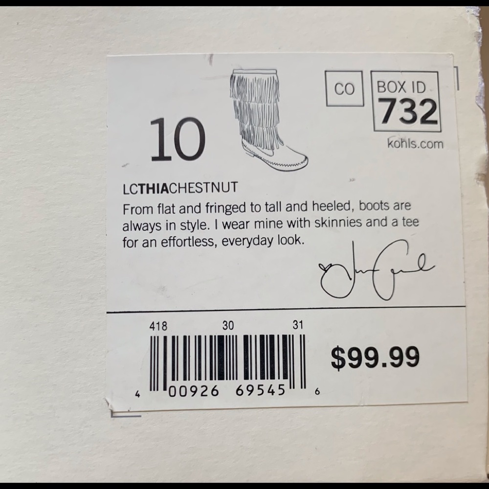 Lauren Conrad moccasin boots - Picture 9 of 9